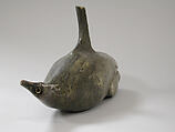 Whale, Steatite, bone, shell, Chumash